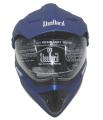 Bang- Full Face Bike Helmet for Men - Matt Blue - bike helmet. 