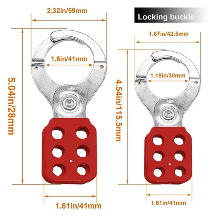 Lockout%20Tagout%20Kit,%20Nylon%20Ties,%20Safety%20Padlocks%20with%20Number,Group%20Lockout%20Hasps,%20Universal%20Kit%20with%20Red%20Pocket%20Bag%20Durable%20Easy%20to%20Use%20-%20Image%202