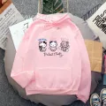 Pink Cartoon Hello Kitty Women's Hoodie Funny Melanie Martinez Hoodies Printing Sweatshirt Spring/Autumn Women Tops Clothes. 