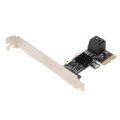 PCIE to SATA 3.0 Expansion Card 2 Port PCI Express 1X 4X 8X 16X Slot SATA Hard Drive Adapter Controller Expansion Board. 