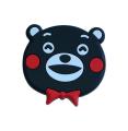 Pop Up Socket For Mobile-Black Bear. 