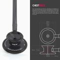MDF® ACOUSTICA® Black Edition Lightweight Dual Head Stethoscope - MDF747XP-all black. 