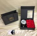 Love Forever Rose Pearl Necklace Luxury Combo Gift With Bag. 