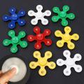 Large Premium Colorful Hand Fidget Spinner for Autism and ADHD Finger Tri-Spinner Fidget Toys Stress Reliever Play Toy. 
