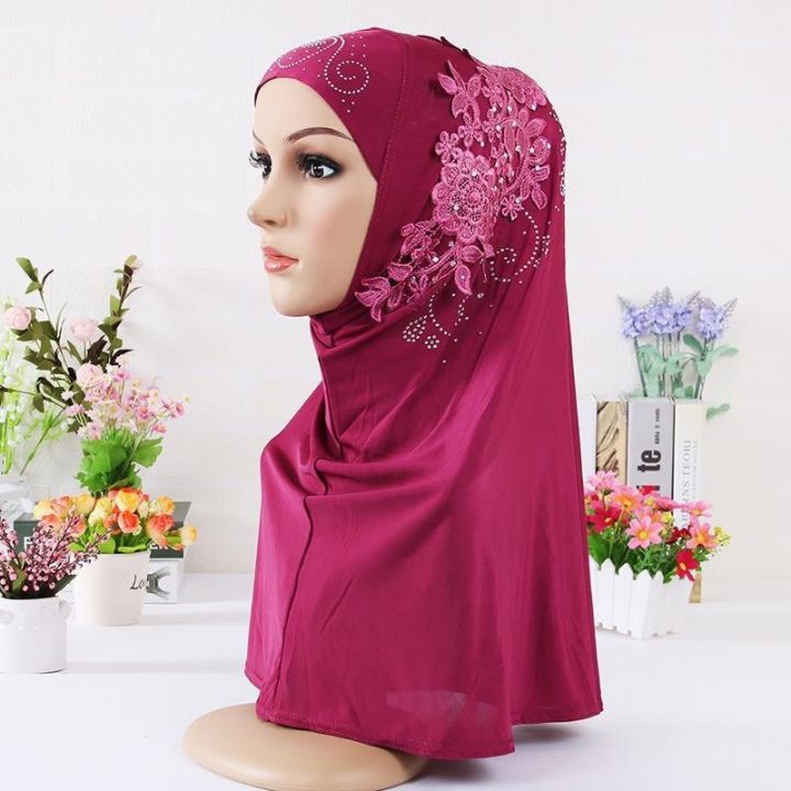 beautiful%20big%20gilrs%20muslim%20hijab%20with%20lace%20and%20stones%20islamic%20scarf%20shawl%20headscarf%20hat%20armia%20pull%20on%20wrap%20ramadan%20gift%20-%20Image%204