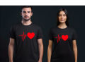Cotton couple t-Shirt for Men.