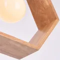 Chandelier Decorative Ceiling Lamp Indoor Chandelier Simple Geometric Dining Room Chandelier (Without Bulb). 