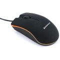 LENOVO M20 USB 3 BUTTON 1000 DPI WIRED MINI OPTICAL Gaming MOUSE Black. 