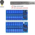 5V 12V 16 Channel Relay Module With Optocoupler Relay Output 1 2 4 6 8 Way Relay Module For Arduino In stock. 