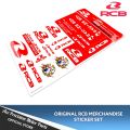 RCB Official Merchandise Sticker Set. 