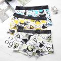 3 Pieces China Printed Boxers Random Colour And Print - Under Wear For Men. 