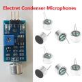 3Pcs- THT Electret Condenser Microphones 9mm Electret Condenser Mic Multipurpose Microphone Mini MIC Cartridge 2 Pin Leads. 