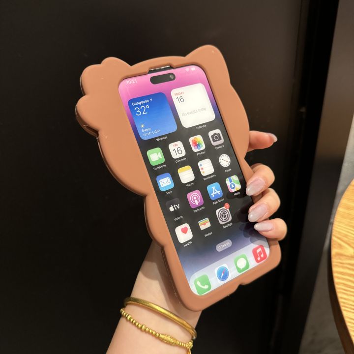 cute%20cartoon%203D%20HelloKitty%20Laser%20pattern%20case%20for%20IPhone15%20Pro%20max%2014%2013%2012%2011XS%20max%20XR%20X%208%20plus%207plus%20soft%20cover%20-%20Image%206
