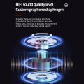 【FUPANG】Homel K30 TWS Wireless 5.3 Earbuds Handfree Call HIFI Noise Cancelling Waterproof Sport Headphones Mini Headsets with Transparent Charger Case.