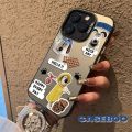 【Must-Have Accessories】 Headmaster Dog Letter NIGHTHAWKS Casing Compatible for 7Plus 14 11 15 12 13 Pro XR XS X 7 8 Plus SE 2020 Luxury Plating Metal Lens Soft. 
