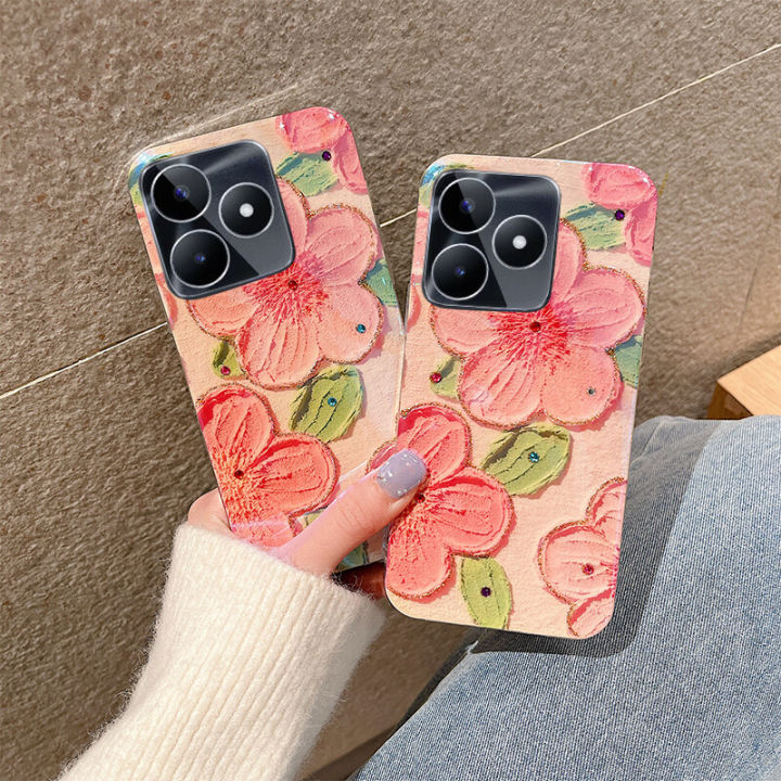 For%20Realme%20C53%20Case%20Soft%20Blue%20Light%20Oil%20Painting%20Flower%20Silicone%20Anti%20Shock%20For%20Realme%20C53%20Back%20Cover%20-%20Image%2010