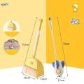 Mini Dustpan and Broom for Children Children Cleaning Broom Dustpan Set. 