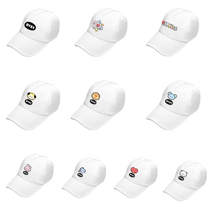 Kawaii%20bt21%20Minini%20Anime%20Kpop%20Rj%20Koya%20Sun%20Hat%20Baseball%20Cap%20Chimmy%20Cooky%20Shooky%20Mang%20Cute%20Summer%20Beach%20Men%20Women%20Sunscreen%20Hat%20-%20Image%204