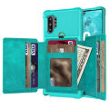 Applicable to Samsung Note 10Plus Multi-Function Card Holder Phone Case Note 10 Drop-Resistant Protective Cover. 