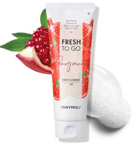 TONYMOLY Fresh To Go Pomegranate Foam Cleanser- 170ml