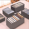 Fashionable Cloth Organizer Box 7 Grid Closet Storage drawer divider storage organizer Box.. 