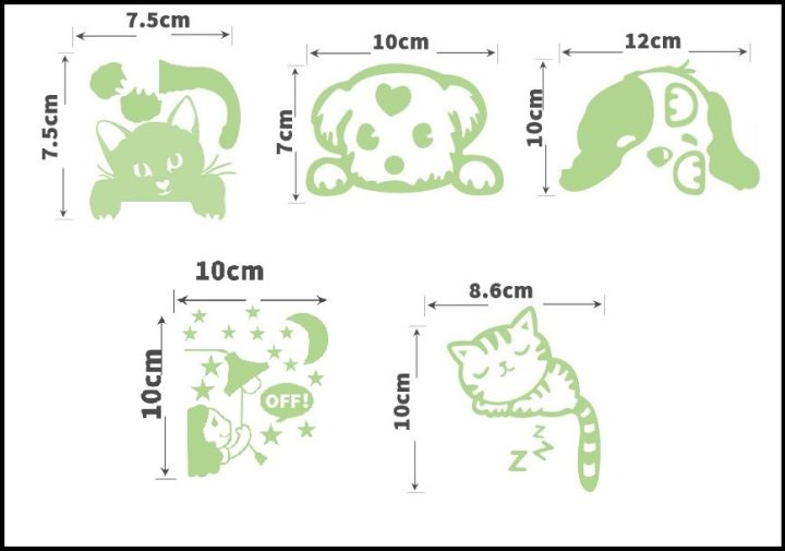 Cartoon%20Luminous%20Switch%20Sticker%20Glow%20in%20the%20Dark%20Home%20Decor%20Kids%20Room%20Decoration%20Sticker%20-%20Image%204