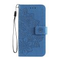 (New)For OPPO Reno3 Pro 5G / Find X2 Neo 7-petal Flowers Embossing Pattern Horizontal Flip PU Leather Case with Holder & Card Slots & Wallet & Photo Frame. 