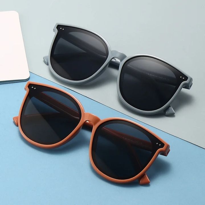 3-12%20Years%20Kids%20Polarized%20Sunglasses%20Boys'%20Cool%20Girls%20Soft%20TPEE%20Frame%20Cat%20Eye%20Design%20Fashion%20Sun%20UV400%20Protection%20Oval%20Glasses%20Moonlight%20Shines%20-%20Image%204