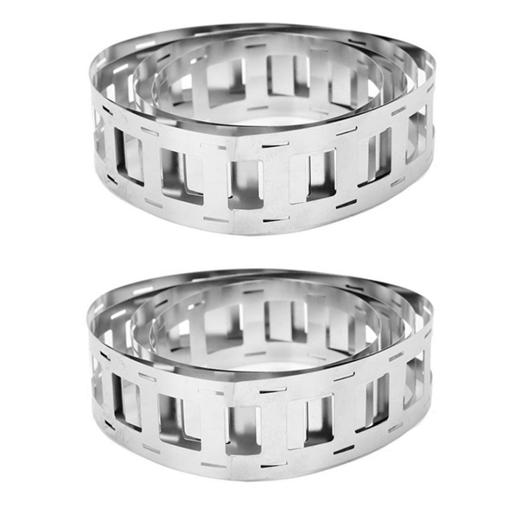 2 Roll 5M Nickel Strip 0.15X27X20.2mm Nickel Plated Steel Strip for 18650 Lithium Battery Pack Welding Tape Nickel Belt