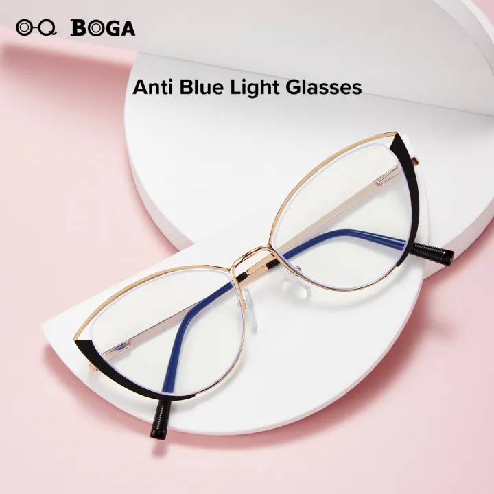 OQ%20BOGA%206%20Colors%20Unisex%20Anti%20Blue%20Light%20Screen%20Radiation%20Computer%20Glasses%20Women%20Men%20Eye%20Protection%20Fashion%20Metal%20Cat%20Eye%20Frame%20Eyewear%20-%20Image%202