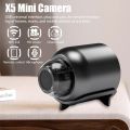 X5 Mini WiFi Camera Included Sound Detector App Control for Home Office Micro USB Baby Monitor Take Screenshots Record Videos. 