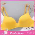 Simple Underwear 3/4 Cup Simple Push Up Stretchy Girl Bra. 