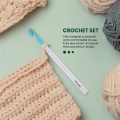 Crochet Hook Set,7/8/9/10/12/15/20mm Plastic Handle Crochet Hook Knitting Needles Thick Head Tool DIY Crafts Accessories.