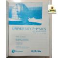 University Physics with Modern Physics by Hugh D. Young & Roger A. Freedman (15th Edition White Print). 