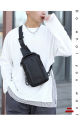 Multifunctional fashion chest bag waterproof nylon cloth messenger bag trendy men's shoulder bag charging chest bag. 