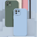 Olige Case For Xiaomi Mi 11 Lite 5G NE Liquid Silicone Matte Shockproof Soft Phone Back Cover. 