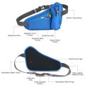 Sports Hydration Belt Bag Running Belt Waist Pack Bum Bag with Water Bottle Holder for Men Women Running Cycling Hiking Walking.