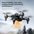 Drone 4k Profesional HD Camera Obstacle Avoidance Aerial Photography Brushless Motor Foldable Quadcopter(Three 6K Camera) MB. 