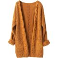 Women Cardigan Vintage Cashmere Sweater Wool Fall Winter Thick Warm Soft Knit Cable Oversized Long Cardigan Women Long Sweater. 