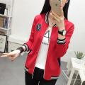 Women Fashion - Red Cotton Long Sleeve Ladies Winter Jacket. 