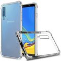 transparent back cover for samsung galaxy A7 (2018). 