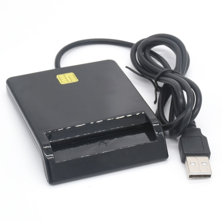 USB Smart Smart Card Reader for ID Card, ID CAC, DNI ATM, IC SIM, Bank Filing