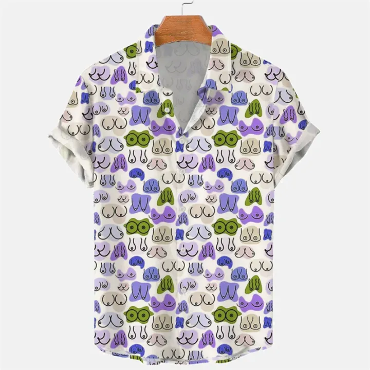 Funny%20Graphic%20Shirts%20For%20Men%20Clothing%20Fashion%20Summer%20Mens%20Blouses%20Casual%20Outdoor%20Lapel%20Blouse%20Hawaiian%20Button%20Y2k%20Tops%20-%20Image%206