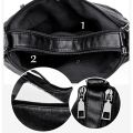 New Crossbody Shoulder Bags for Women Leather Messenger Bag Female Casual Concise Purse and Handbag SA Main(25CMx20CMx11CM,). 