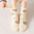 Cute Women  Socks Winter Thermal Thick Cotton Socks Warmful Fancy Trendy Cartoon Socks women Stockings. 
