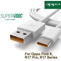 Oppo Vooc Cable Type C Usb Super Vooc Charger Fast Charging Cable For A11 X A11 K3 K15 R17 Pro Findx Renoz Reno2 Z Reno Ace Type C Cable. 