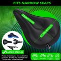 Gel Bike Seat Cover, Extra Soft and Comfortable Bicycle Seat Cushion, Water&Dust Resistant Bike Saddle Cover.