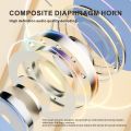 1pc Gradient Color Over-Ear Wireless BT Headset.