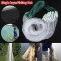 Fishing Net Single Mesh Nylon Durable Float Trap Monofilament Gill Net Fishing Accessories For Hand Casting P0H7.