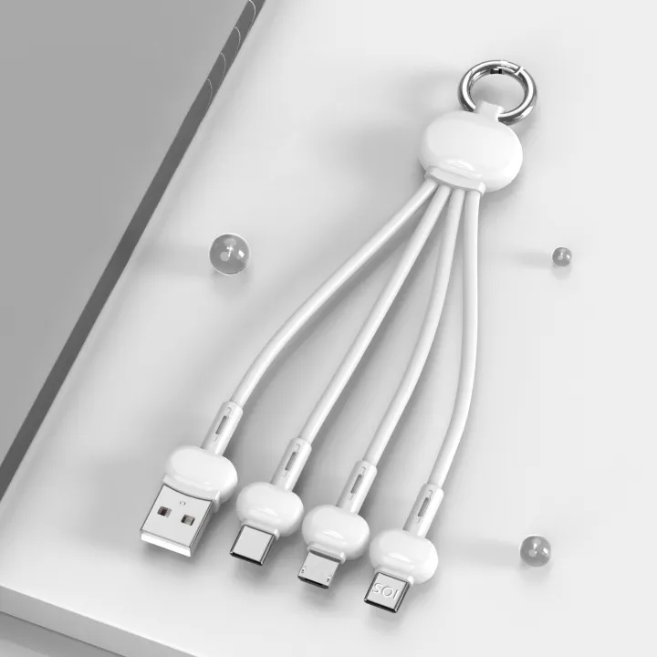 3%20In%201%20Multi-port%20Fast%20Charging%20Data%20Cable%20/%203.4A%20Mobile%20Phone%20Charging%20Cable%20with%20Keychain%20-%20Image%202